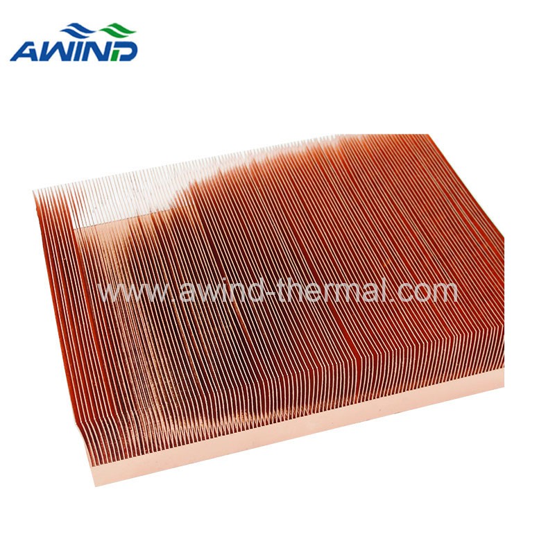 copper fin heatsink