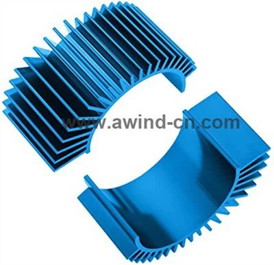 Aluminum Extruded Heatsink for Motor