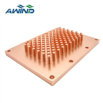 LED Light Aluminum Round Heat Sink, Splayed Pin Cold Forging Heat Sink for LED