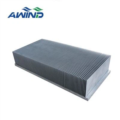 High Quality Bonded Fin Heat Sink Folded Fin Heat Sink CPU Zipper Fins Heatsink