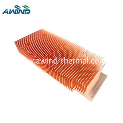 Copper Skiving Fins Heatsinks Radiator