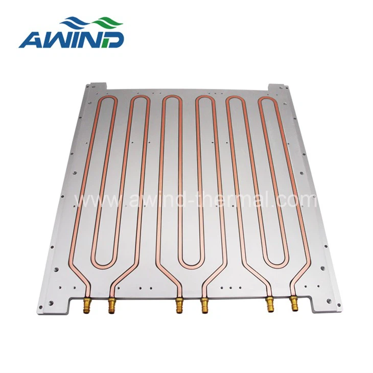 Battery Liquid Cold Plate – Aluminum Cold Plate with Copper Tube For Battery