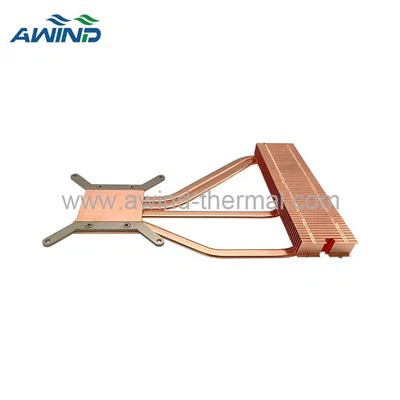 Copper Heatpipie Heatsinks For Consumer Electronics